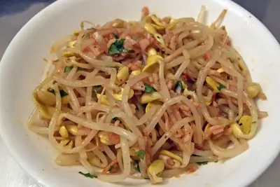 콩나물무침 완성 사진