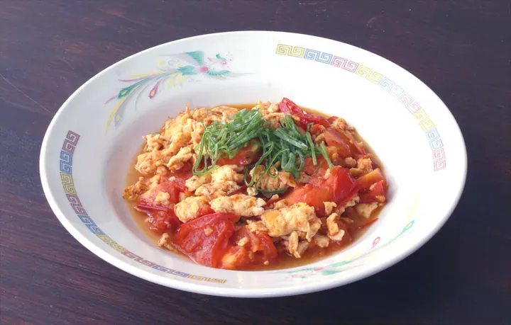 토마토 달걀볶음 완성 사진