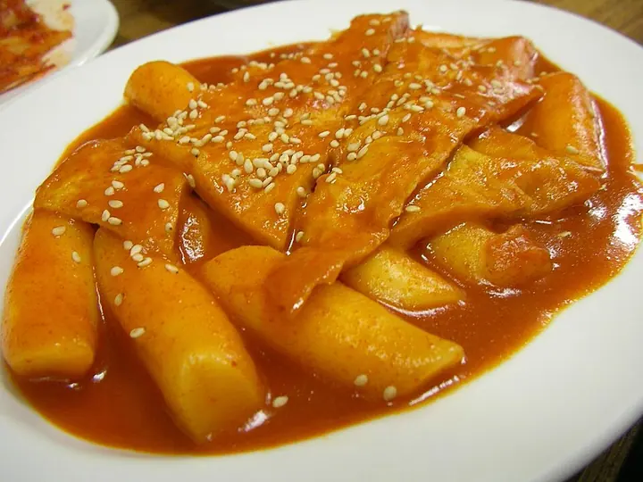 떡볶이 완성 사진